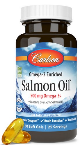 Carlson - Norwegian Salmon Oil 50 Soft Gels