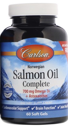 Carlson - Norwegian Salmon Oil 60 Soft Gels