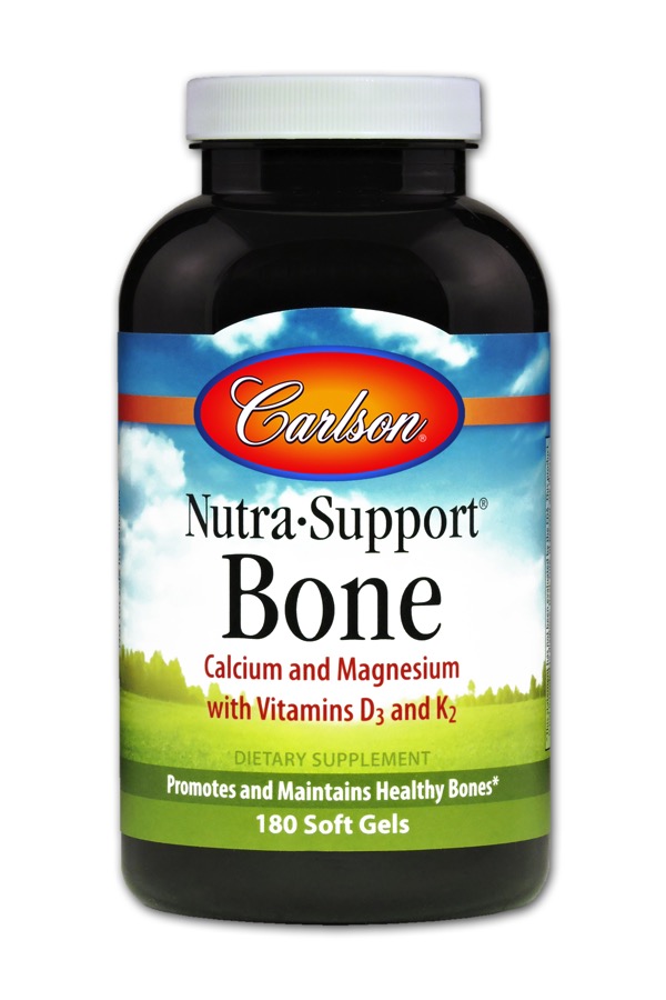 Carlson - Nutra-Support Bone 180 Soft Gels