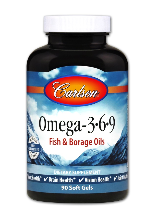 Carlson - Omega Complete (Omega-3-6-9) 90 Soft Gels