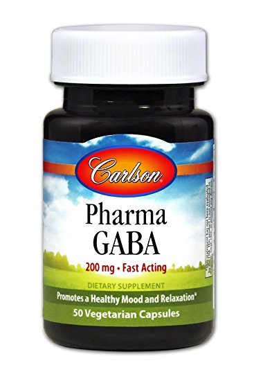 Carlson - Pharma GABA 50 Capsules
