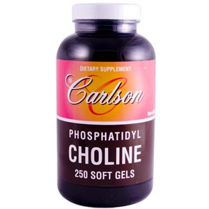 Carlson - Phosphatidyl Chol 250 Soft Gel TEMPORARELY UNAVAILABLE