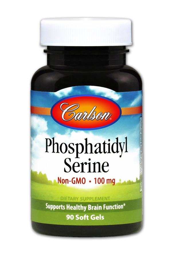 Carlson - Phosphatidyl Serine Non-GMO 90 Soft Gels