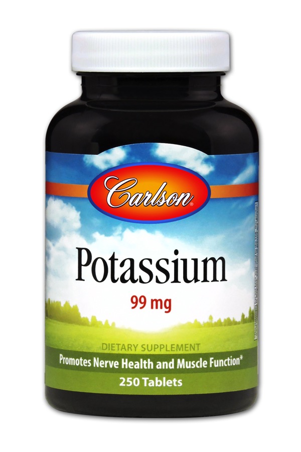 Carlson - Potassium 250 Tablets