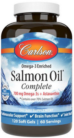 Carlson - Salmon Oil Complete 120 Soft Gels