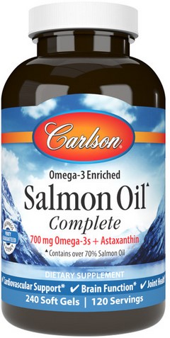 Carlson - Salmon Oil Complete 240 Soft Gels