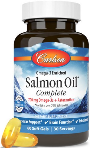 Carlson - Salmon Oil Complete 60 Soft Gels