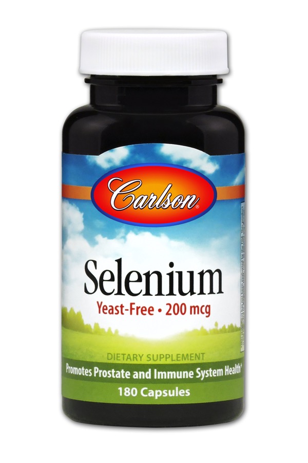 Carlson - Selenium 180 Capsules