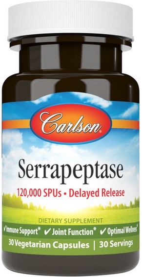 Carlson - Serrapeptase 30 Capsules
