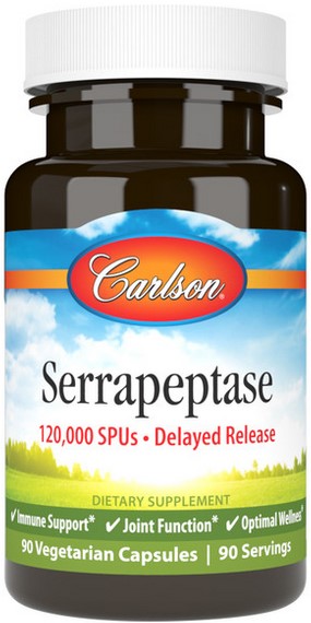 Carlson - Serrapeptase 90 Capsules