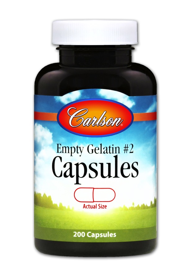 Carlson - Small #2 Empty Capsules 200