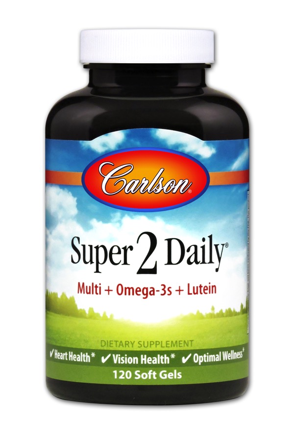 Carlson - Super 2 Daily 120 Soft Gels-OUT OF STOCK