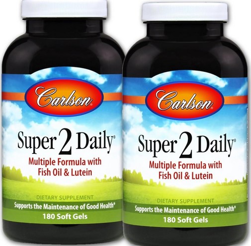 Carlson - Super 2 Daily 180 X 2 Bottles      TEMPORARILY UNAVAILABLE