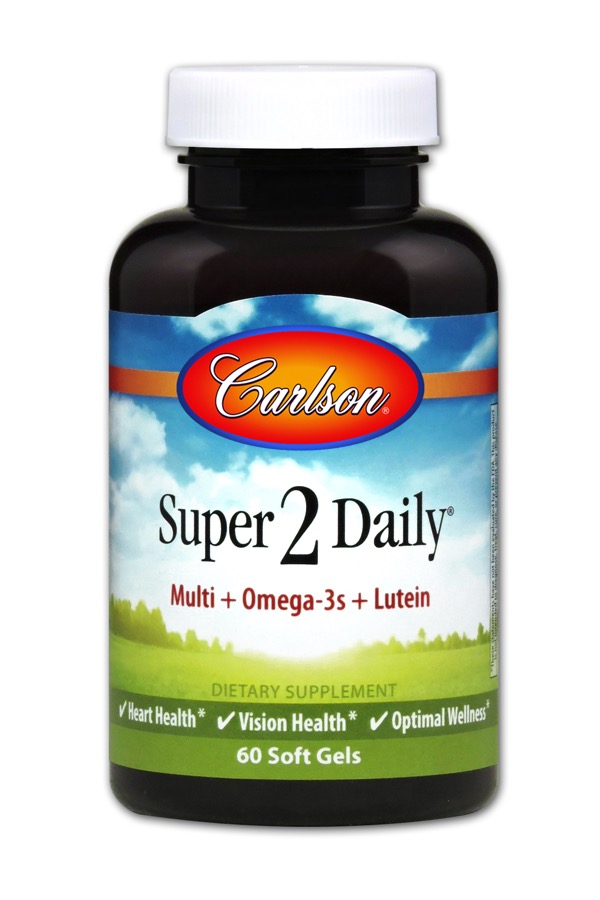 Carlson - Super 2 Daily 60 Soft Gels-OUT OF STOCK