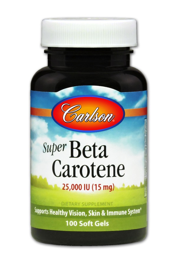 Carlson - Super Beta Carotene 100 Soft Gels