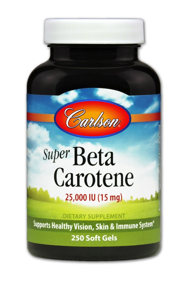 Carlson - Super Beta Carotene 250 Soft Gels