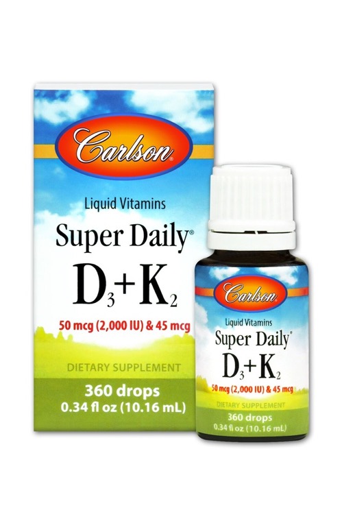Carlson - (new) Super Daily D3 + K2  TEMPORARELY UNAVAILABLE