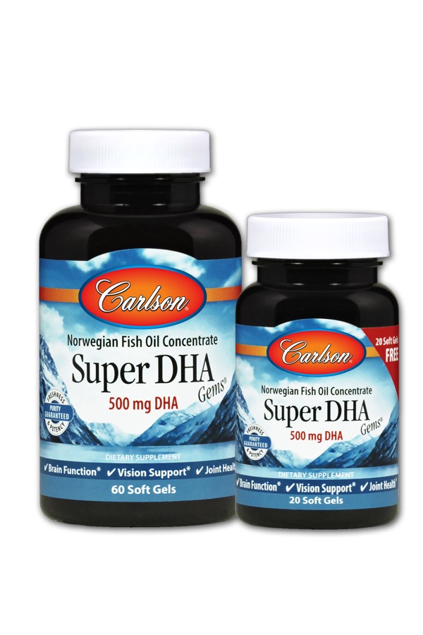 Carlson - Super DHA Gems 60 + 20 Soft Gels