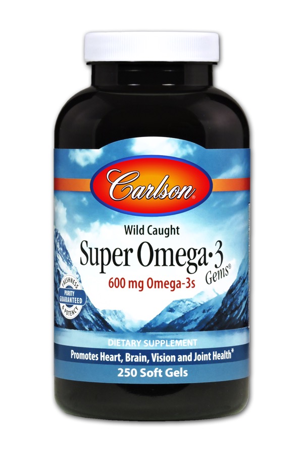 Carlson - Super Omega-3 Gems 250 Soft Gels