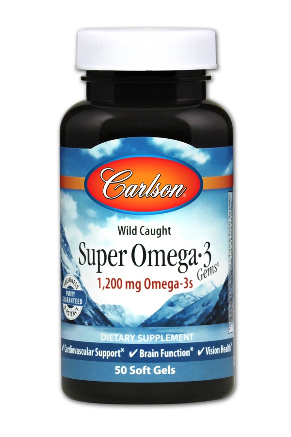 Carlson - Super Omega-3 Gems 50 Soft Gels