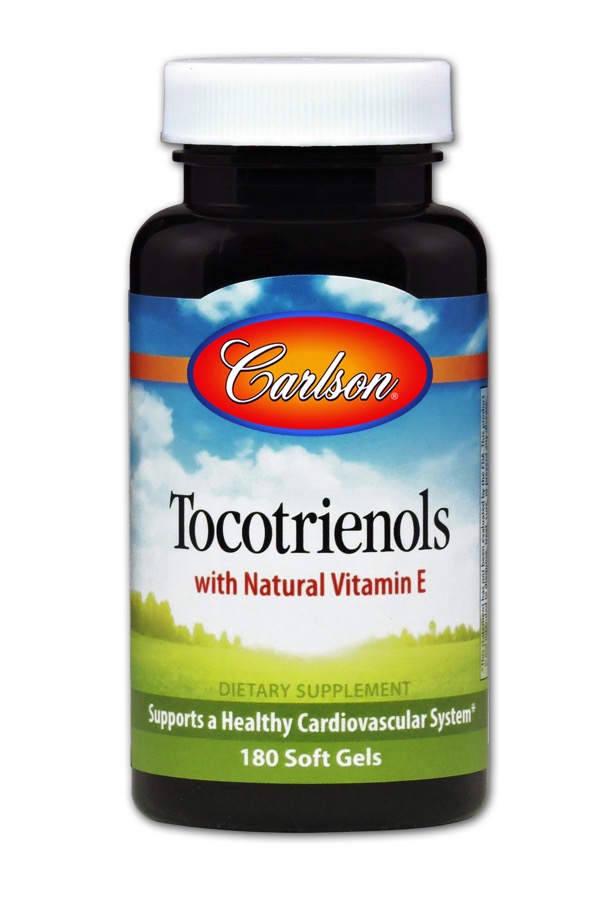 Carlson - Tocotrienols 180 Soft Gels