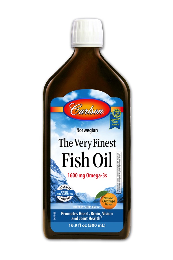 Carlson - The Very Finest Fish Oil, Orange 500 mL