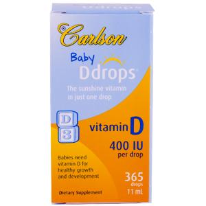 Carlson - Vit. D Drops 400 IU Baby