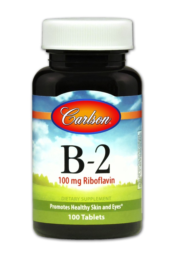 Carlson - Vitamin B-2 100 Tablets
