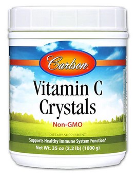 Carlson - Vitamin C Crystals, Non-GMO 35 oz