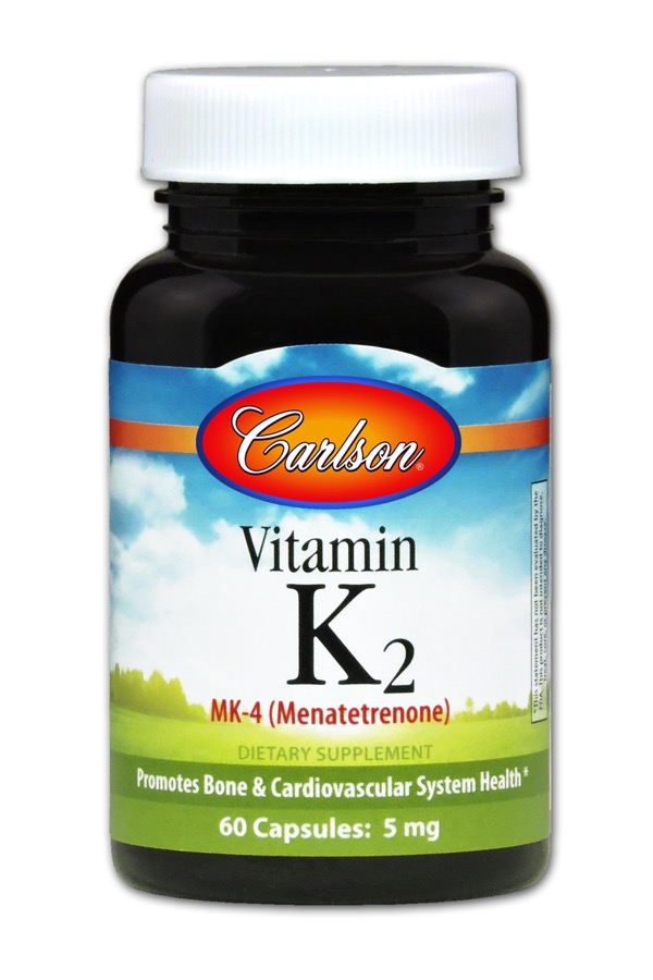 Carlson - Vitamin K2 as MK-4 5 mg 60 Capsules