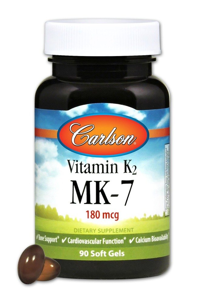 Carlson - Vitamin K2 as MK-7 180 mcg 90 Soft Gels