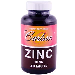 Carlson - Zinc 50mg 300 sz  Tablets