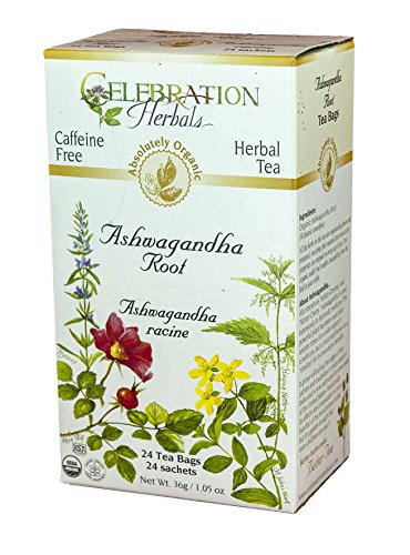 Celebration Herbals - Ashwagandha Root Organic 24 bag