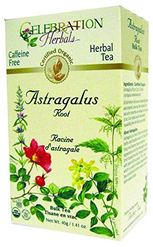 Celebration Herbals - Astragalus Root C/S Organic 40 gm