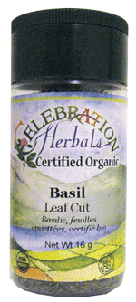 Celebration Herbals - Basil Leaf C/S Organic 16 g