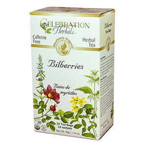Celebration Herbals - Bilberries Tea Organic 24 bag