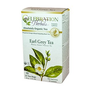 Celebration Herbals - Black Tea Earl Grey Organic 24 bag-OUT OF STOCK