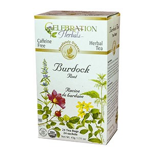 Celebration Herbals - Burdock Root Tea Organic 24 bag