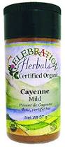 Celebration Herbals - Cayenne Mild Organic 55 g