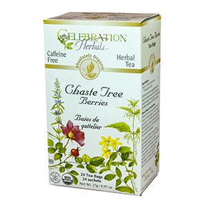Celebration Herbals - Chaste Tree Berries Tea Organic 24 bag