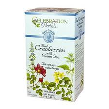 Celebration Herbals - Cranberries w/Green Tea PQ 34 bag