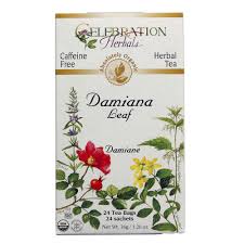 Celebration Herbals - Damiana Leaf Tea Organic 24 bag