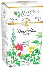 Celebration Herbals - Dandelion Root Raw Tea Organic 24 bag