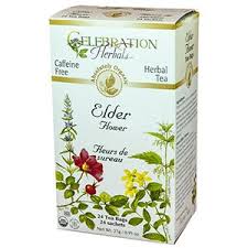 Celebration Herbals - Elder Flowers Tea Organic 24 bag
