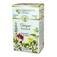 Celebration Herbals - Ginger Lemonade Tea Organic 24 bag