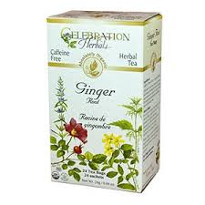 Celebration Herbals - Ginger Root Tea Organic 24 bag