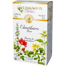 Celebration Herbals - Ginseng Eleuthero Root Tea Organic 24 bag
