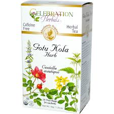 Celebration Herbals - Gotu Kola Tea Organic 24 bag