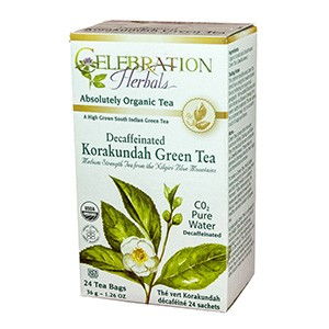 Celebration Herbals - Green Decaf Korakundah Org 24 bag-UNAVAILABLE