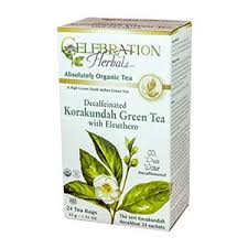 Celebration Herbals - Korakundah Decaf w/ Eleuthero 24 bag